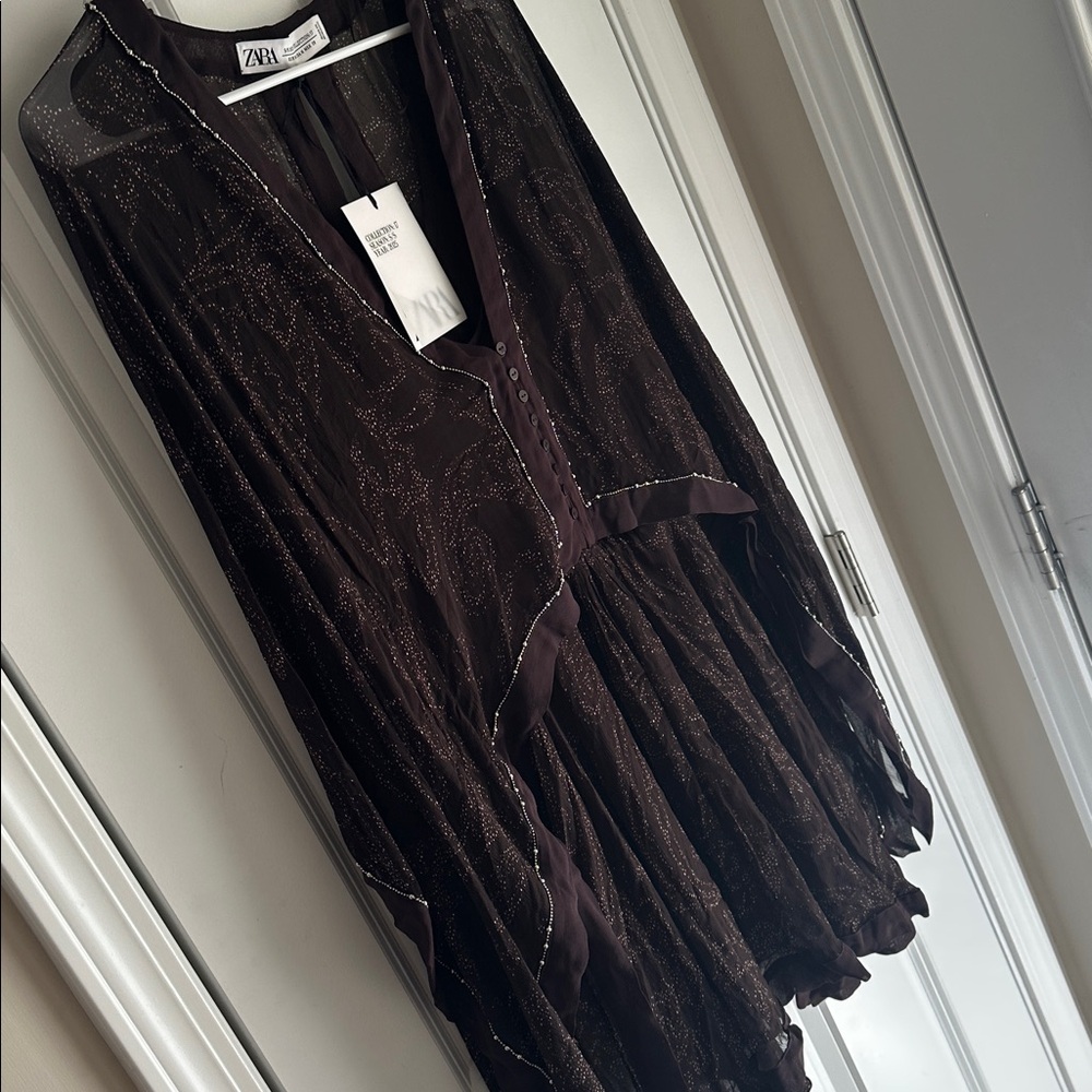 LIMITED EDITION PRINTED SHORT DRESS - Picture 11 of 14